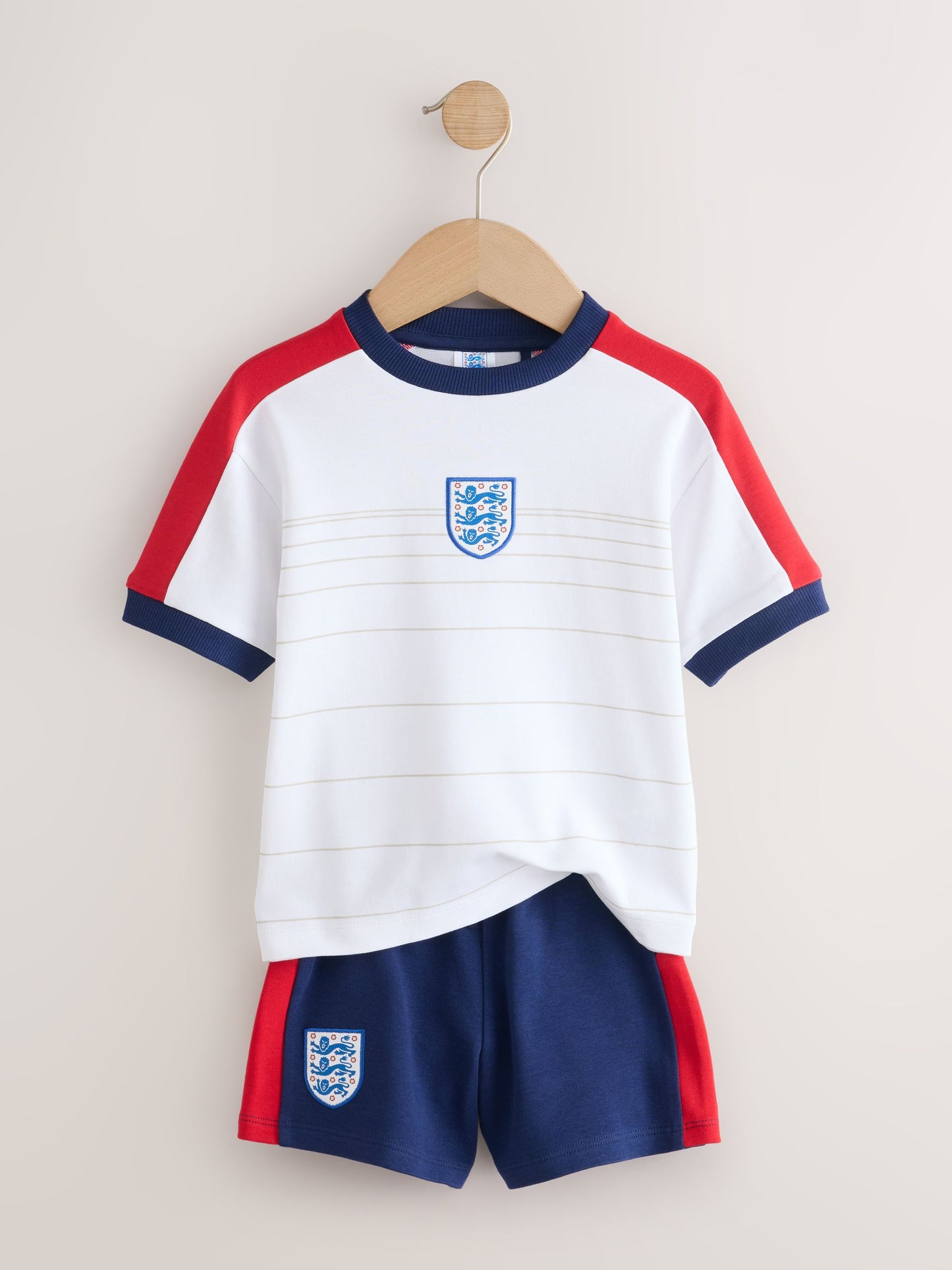White England Football Shirt and Short Set (3mths-3yrs) image 6