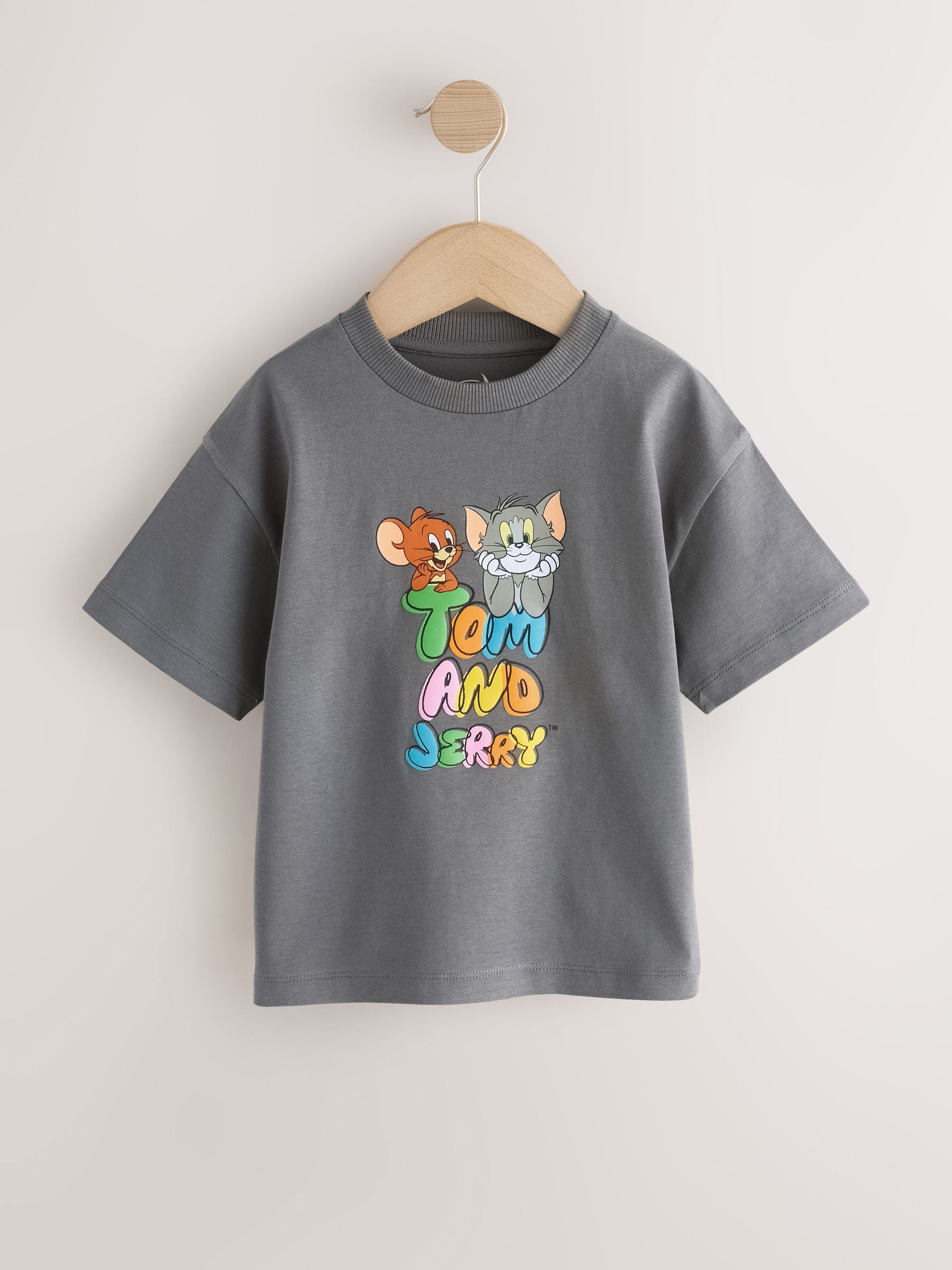 Charcoal Grey Tom and Jerry T-Shirt (3mths-8yrs) image 5