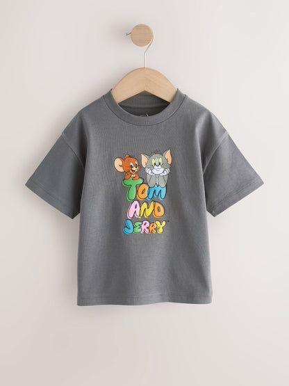 Charcoal Grey Tom and Jerry T-Shirt (3mths-8yrs) image 5