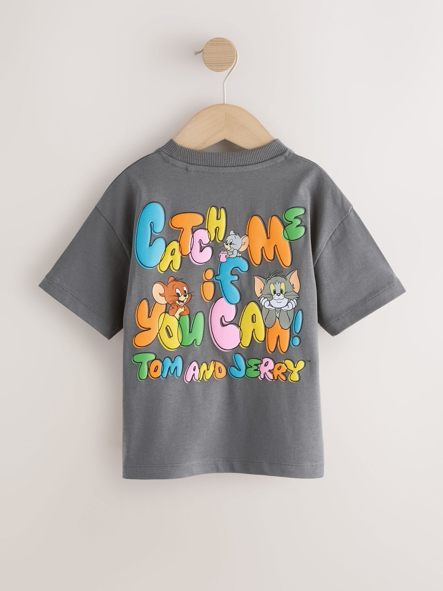 Charcoal Grey Tom and Jerry T-Shirt (3mths-8yrs) image 6