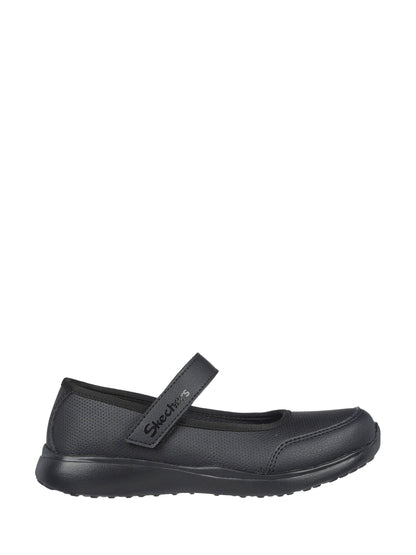 Skechers Black Microstrides Recess Rules Mary Jane Shoes image 1