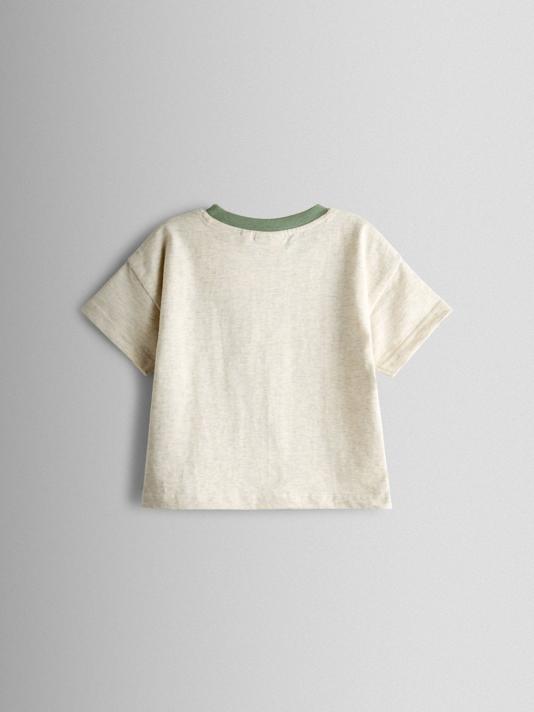 JoJo Maman Bébé Natural Safari Stamp Graphic T-Shirt image 2