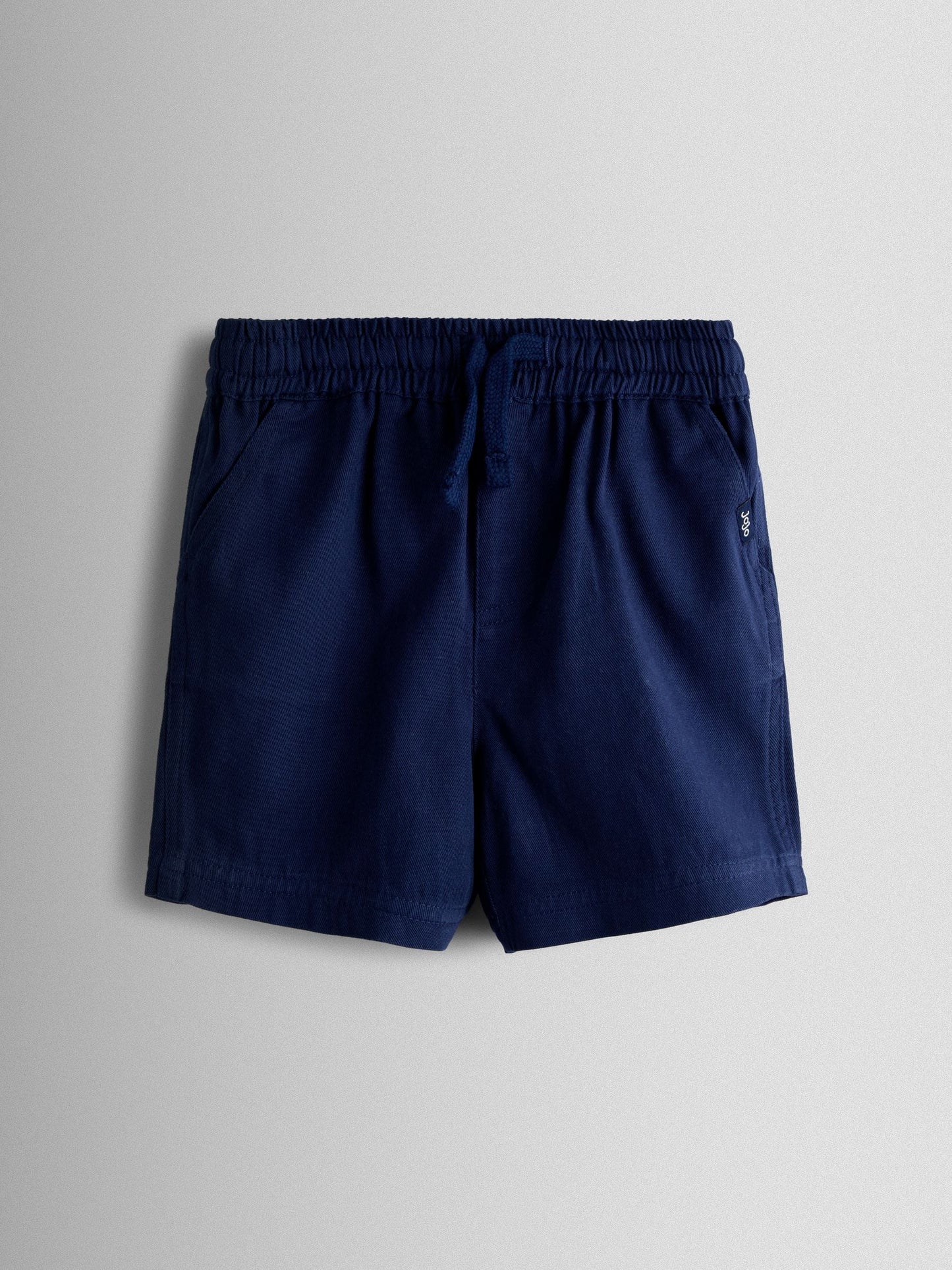 JoJo Maman Bébé Blue Zig Zag Textured Shirt & Shorts Resort Set image 5