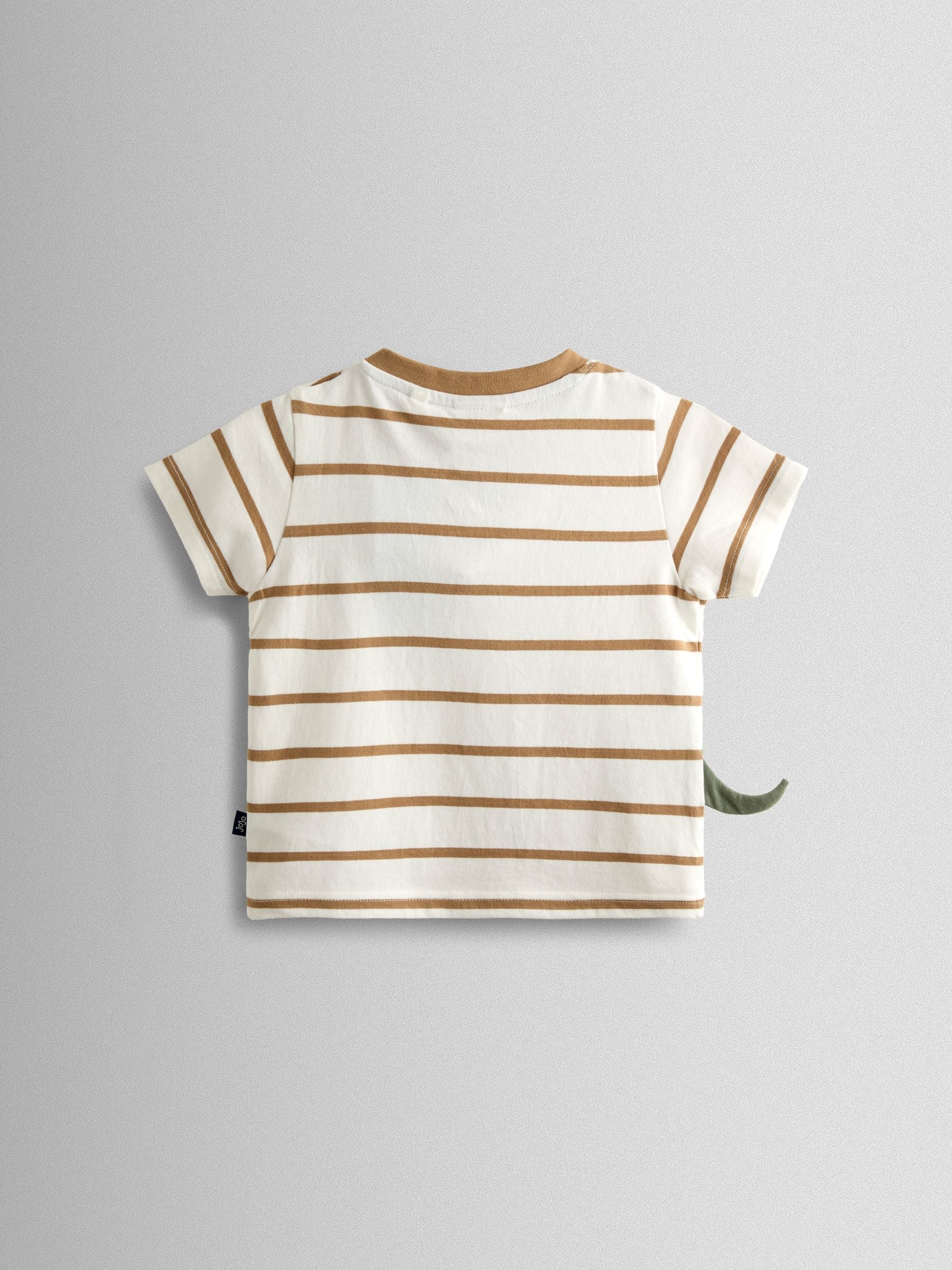 Dsiney Kidz - JoJo Maman Bébé Green 2-Piece Appliqué T-Shirt & Shorts Set image 4