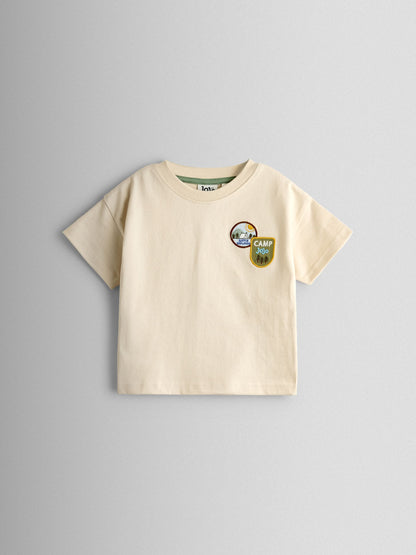JoJo Maman Bébé Natural Explorer Graphic T-Shirt image 1