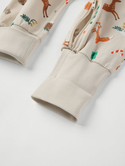 Polarn O. Pyret Natural Nude Printed Sleepsuit image 5