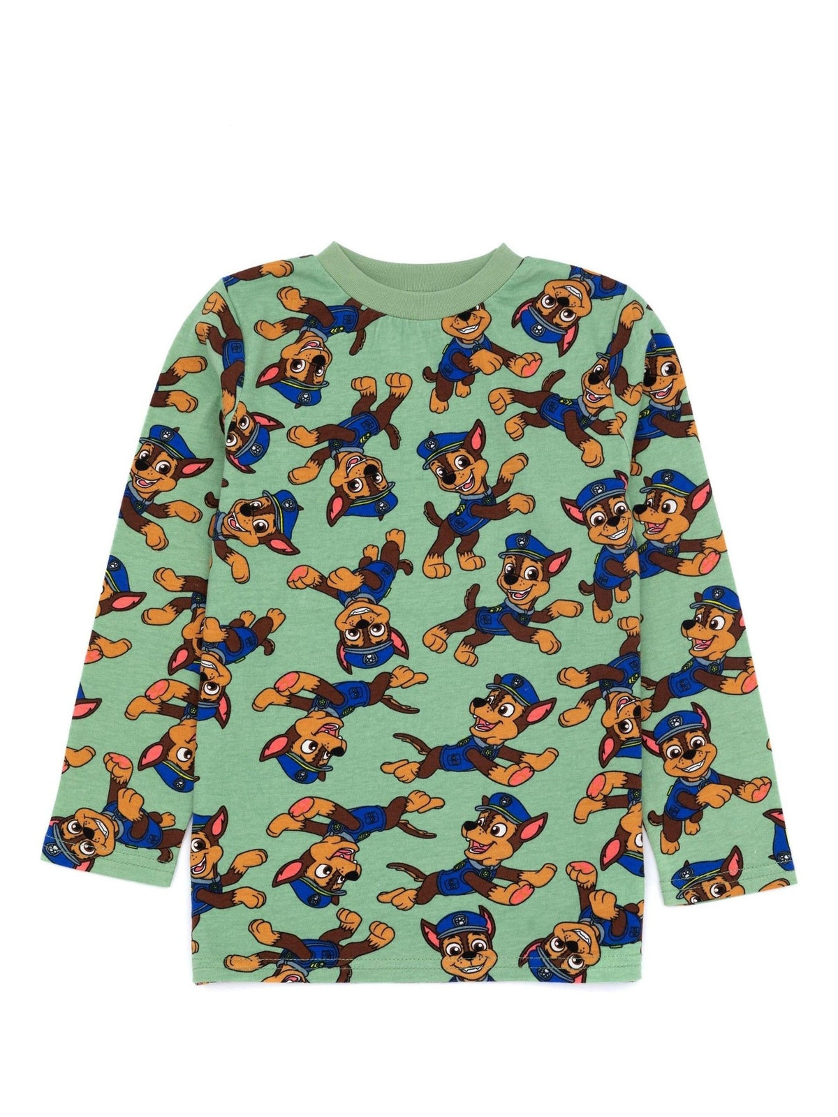 Vanilla Underground Green Paw Patrol Chase 3 Piece Long Sleeve Leg Pyjamas Set image 4