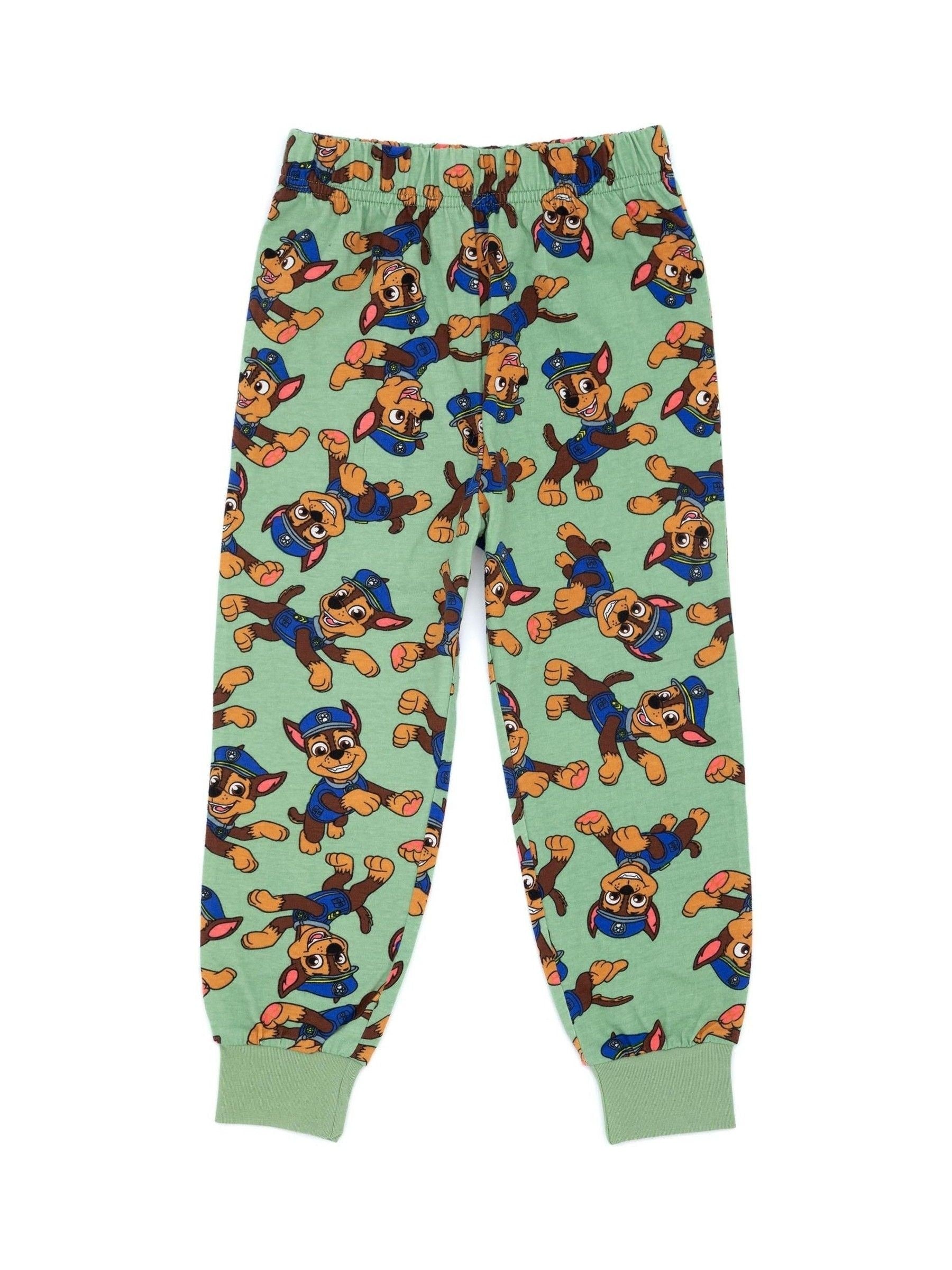 Dsiney Kidz - Vanilla Underground Green Paw Patrol Chase 3 Piece Long Sleeve Leg Pyjamas Set image 4