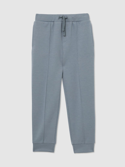 Reiss Airforce Blue Premier 3-9 yrs Premium Interlock Drawstring Joggers image 2