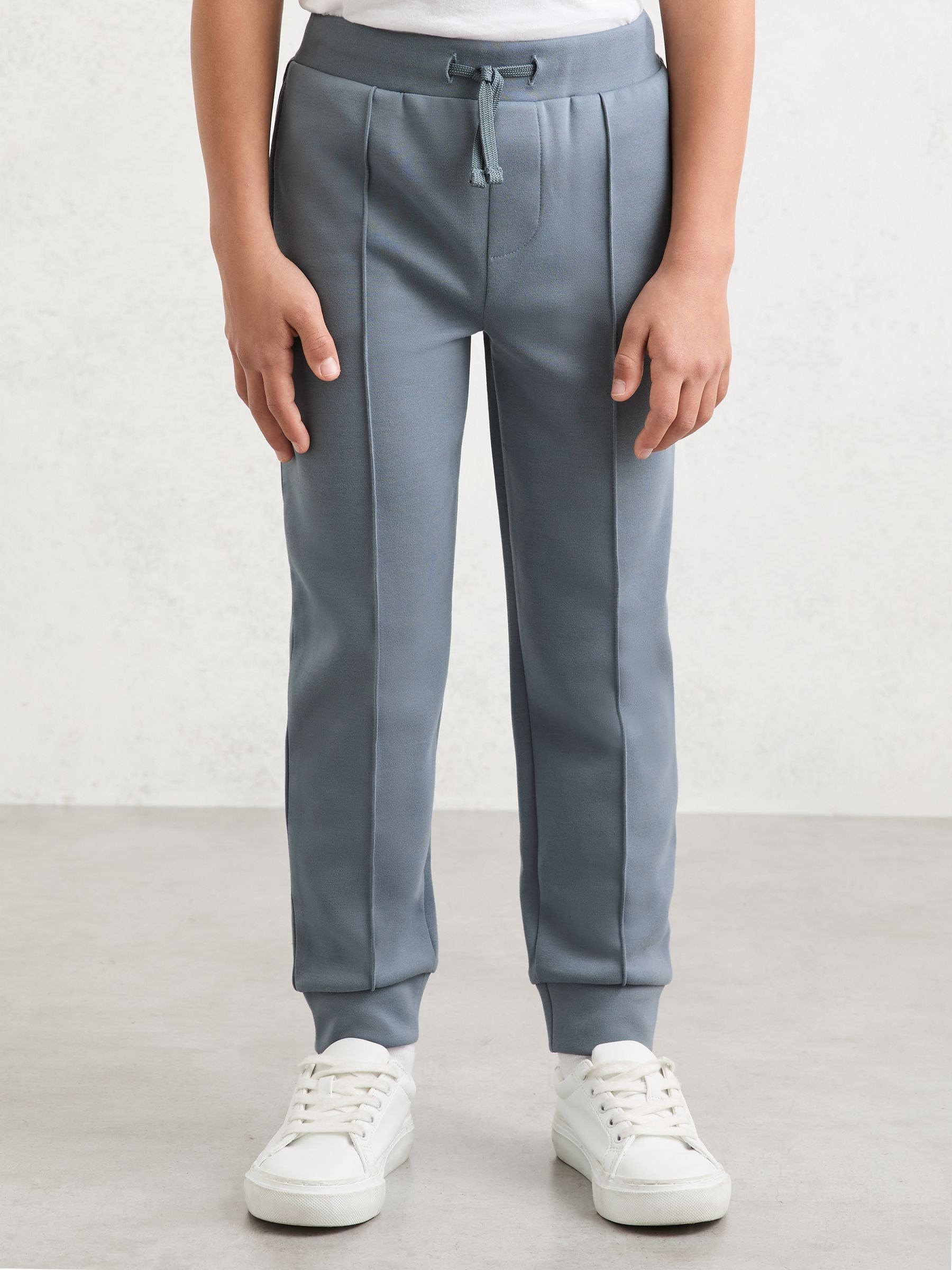 Reiss Airforce Blue Premier 9-13 yrs Premium Interlock Drawstring Joggers image 1