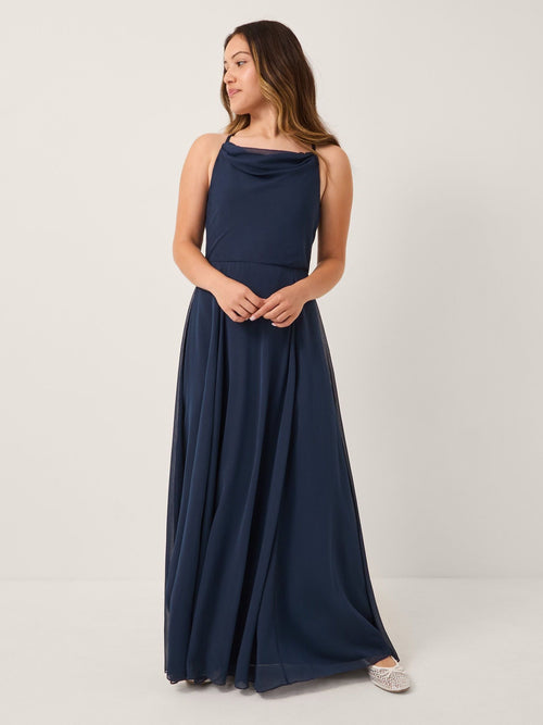 Dsiney Kidz - Monsoon Blue Cali Cowl Neck Prom Dress image 1