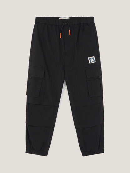 Monsoon Black Plain Cargo Trousers image 1
