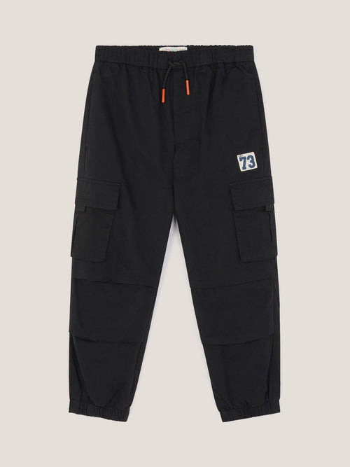 Monsoon Black Plain Cargo Trousers image 1