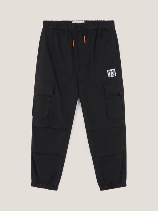 Monsoon Black Plain Cargo Trousers image 1
