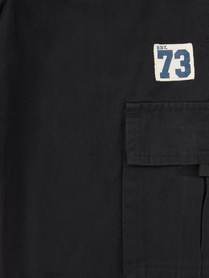 Monsoon Black Plain Cargo Trousers image 3