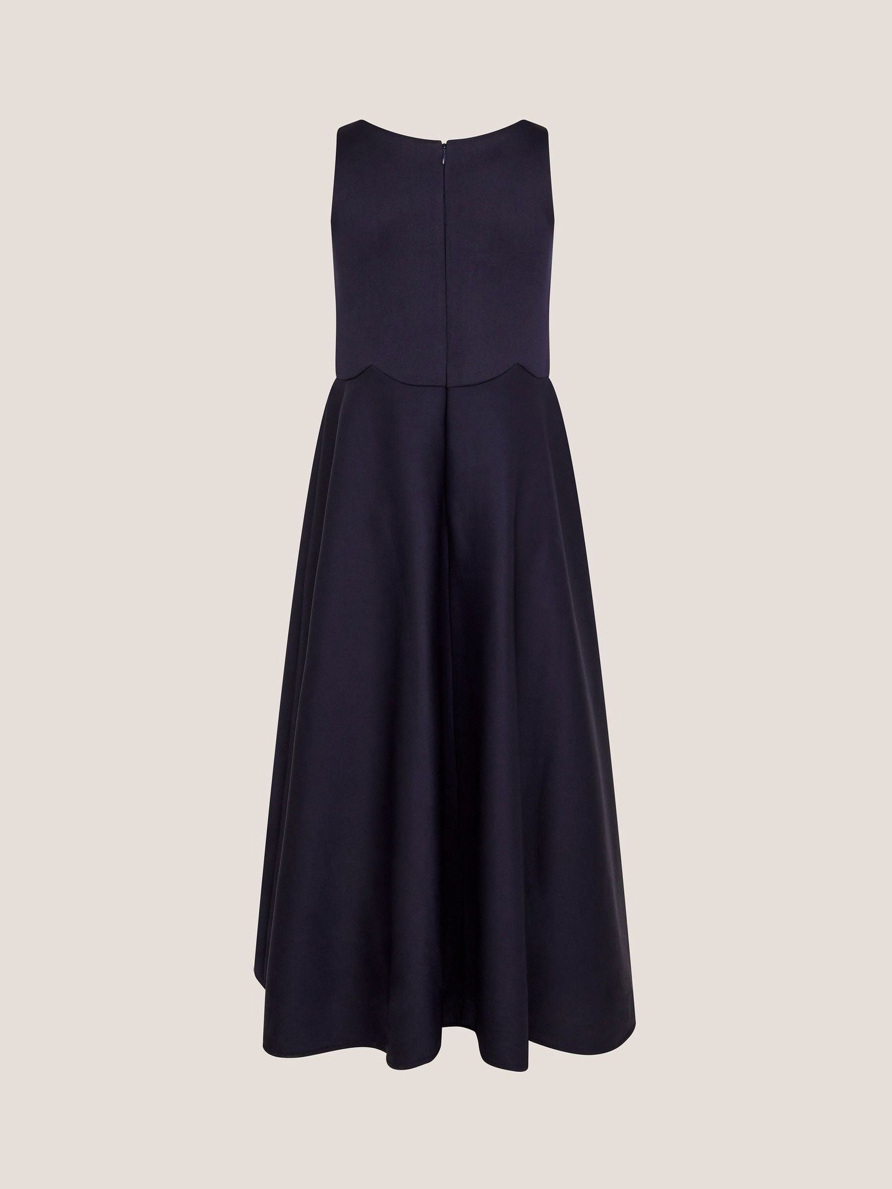 Monsoon Blue Sleeveless Sequin Prom Dress image 3