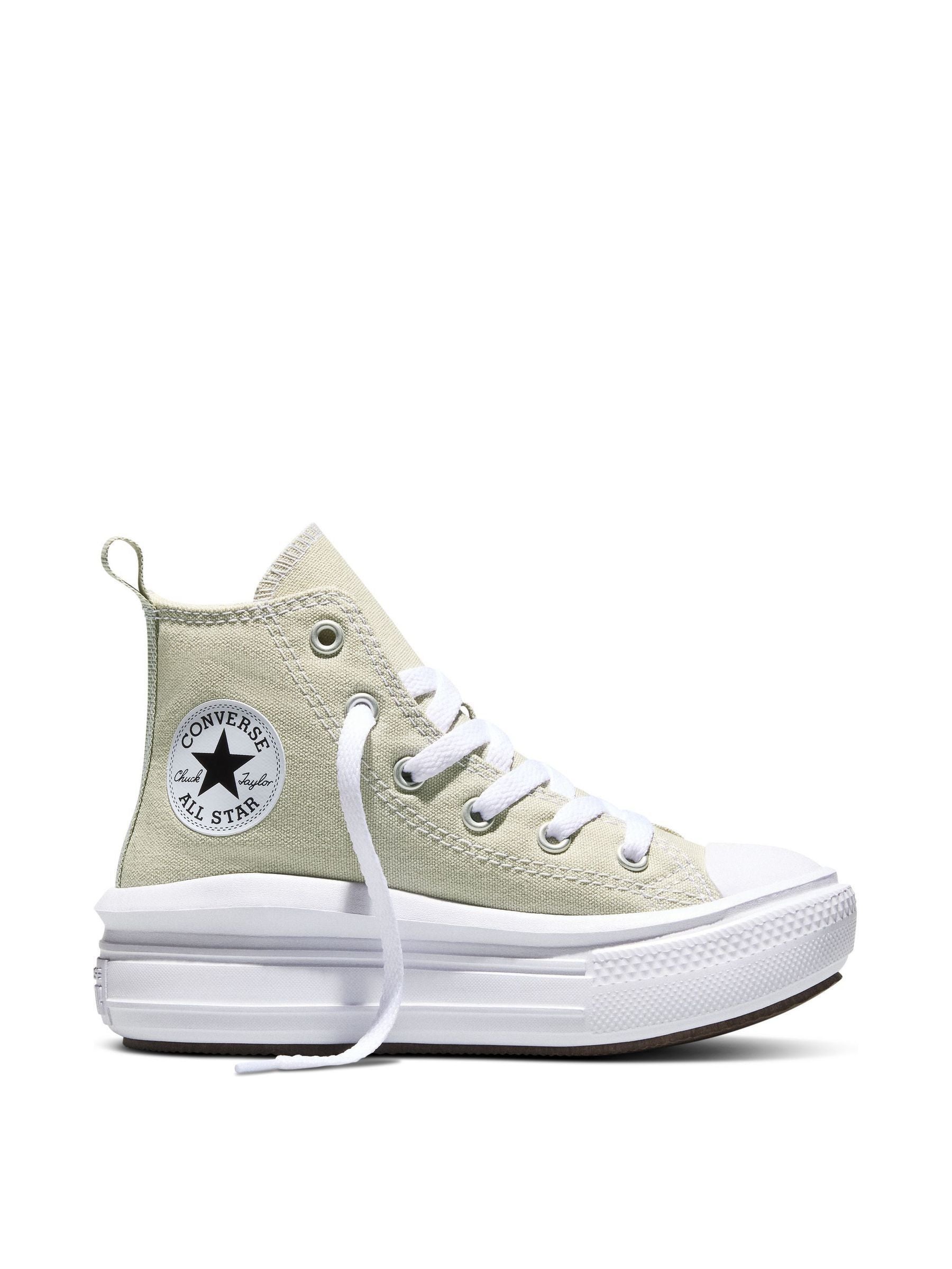 Converse Sage Green Chuck Taylor Move Trainers image 1