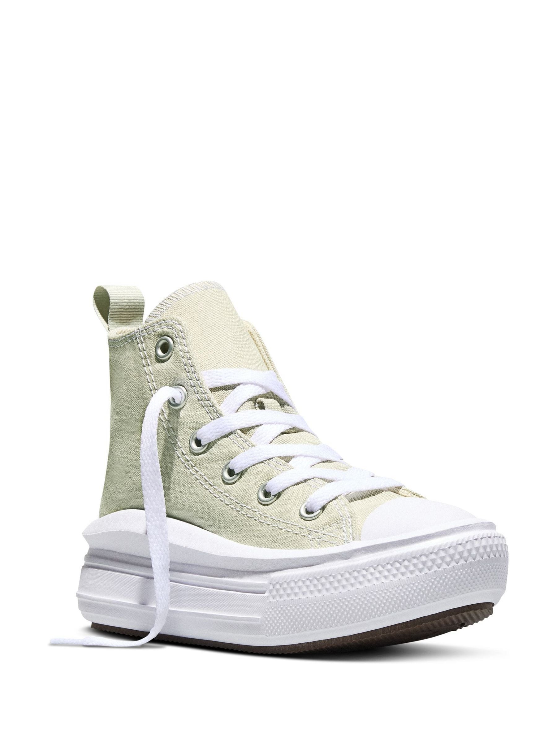 Converse Sage Green Chuck Taylor Move Trainers image 3