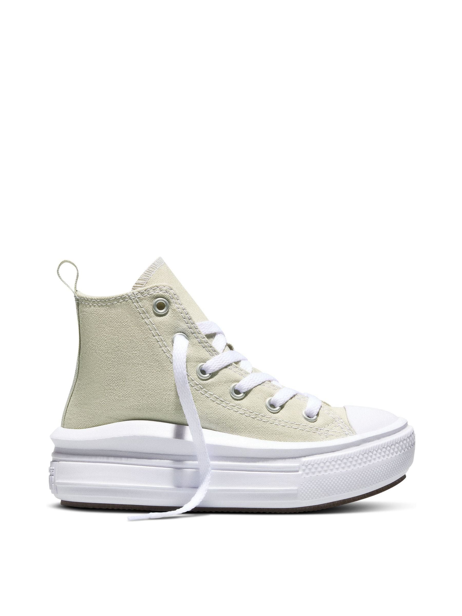 Converse Sage Green Chuck Taylor Move Trainers image 4