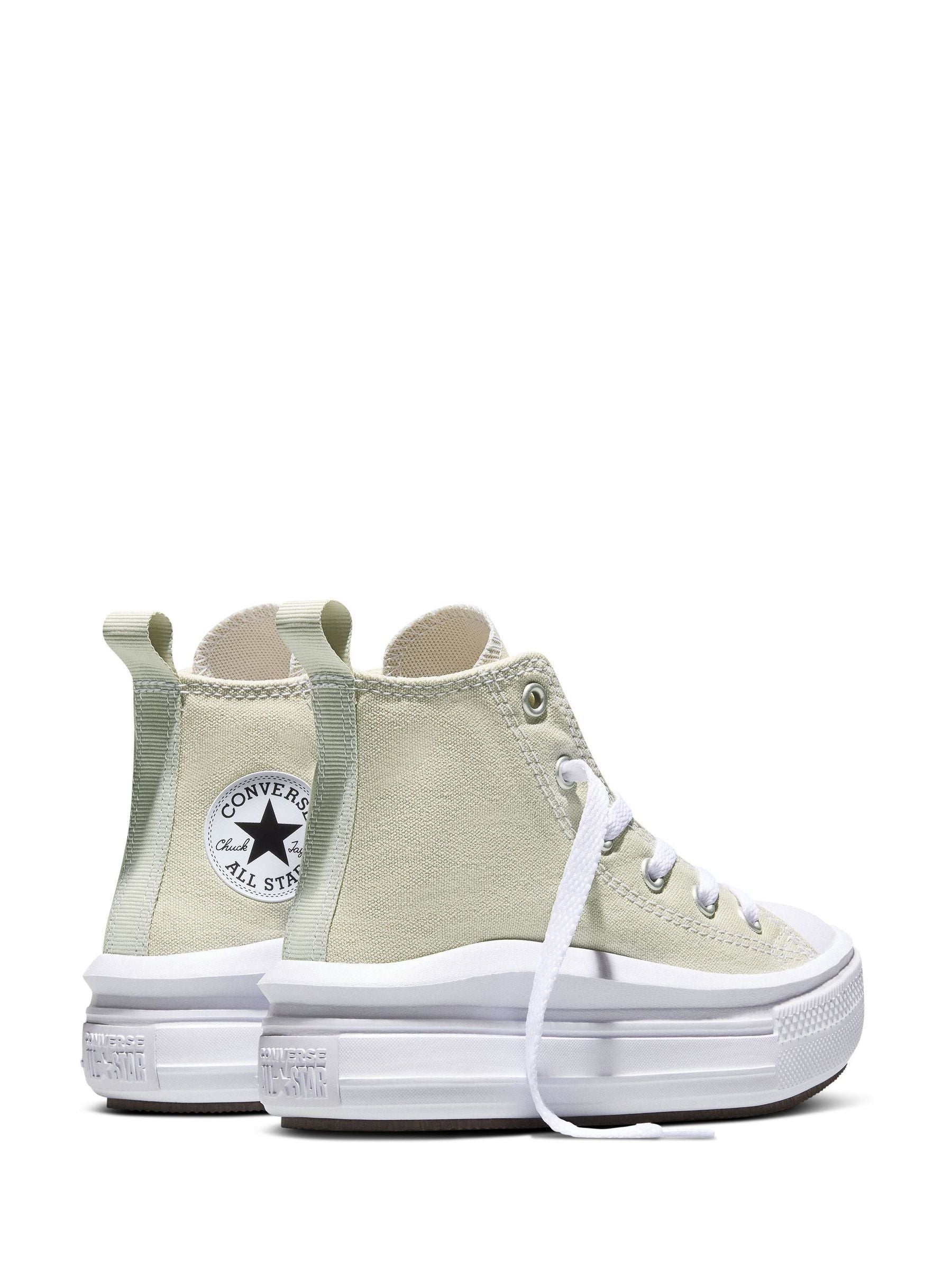 Converse Sage Green Chuck Taylor Move Trainers image 6