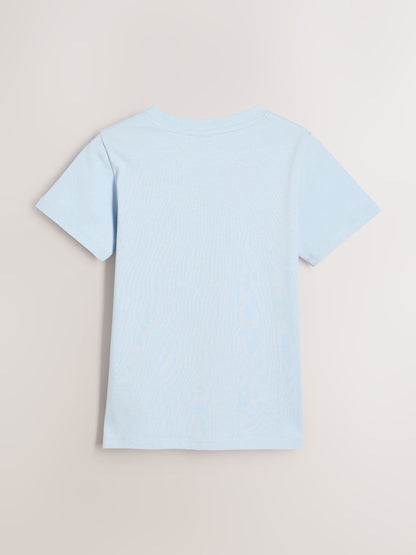Dsiney Kidz - Paul Smith Junior Navy/Stone/Blue Signature T-Shirts 3 Pack image 3