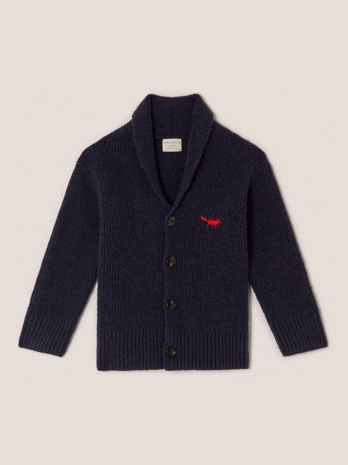 Monsoon Blue Fox Shawl Cardigan - image 1