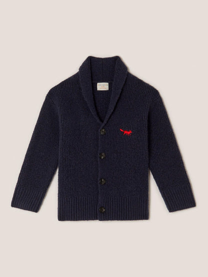 Monsoon Blue Fox Shawl Cardigan - image 1