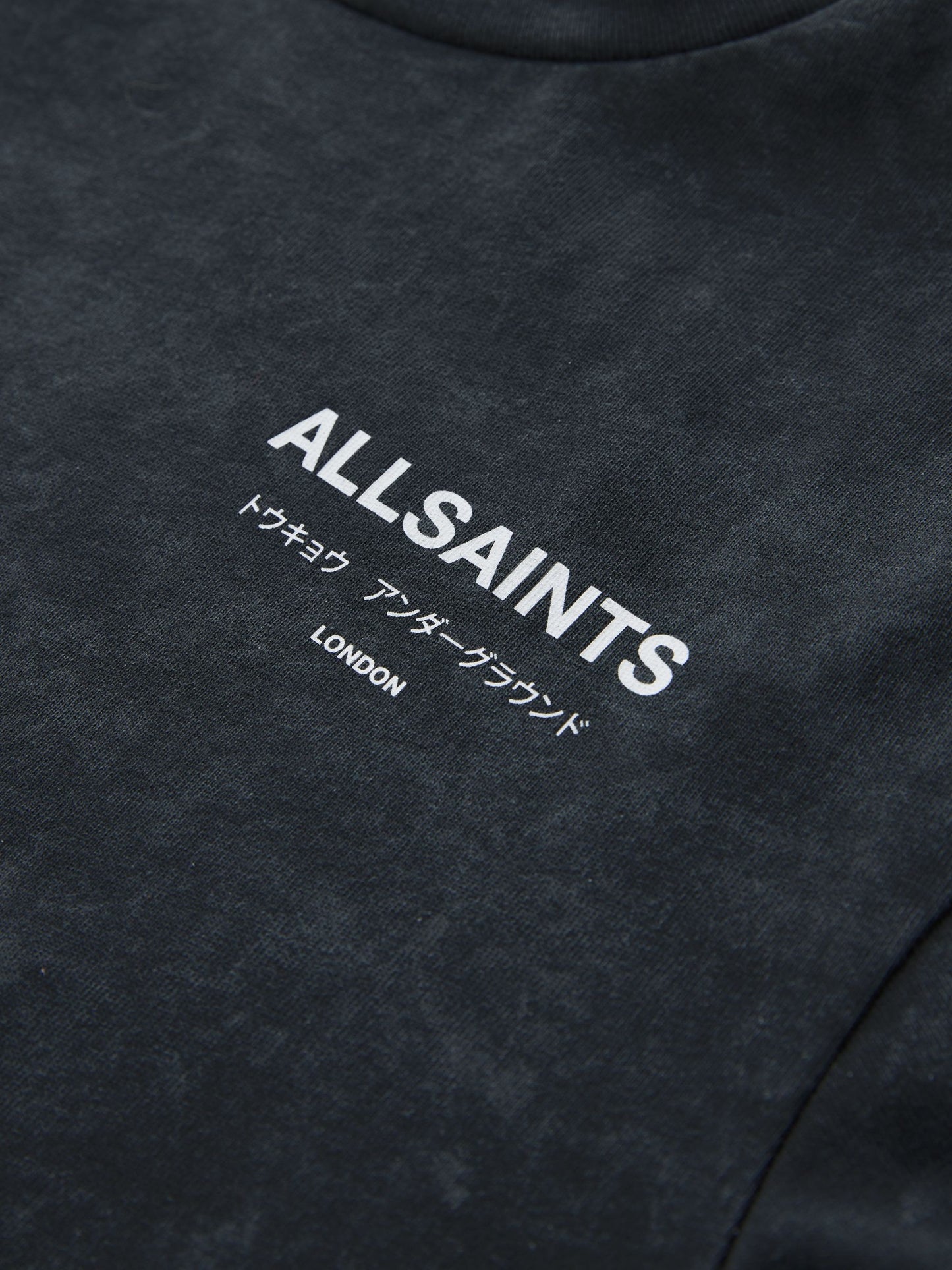 Dsiney Kidz - smALLSAINTS Washed Charcoal Grey Underground T-Shirt and Sweat Shorts Set image 13