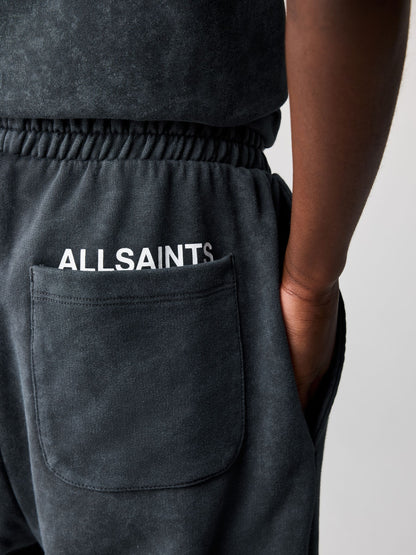 Dsiney Kidz - smALLSAINTS Washed Charcoal Grey Underground T-Shirt and Sweat Shorts Set image 9