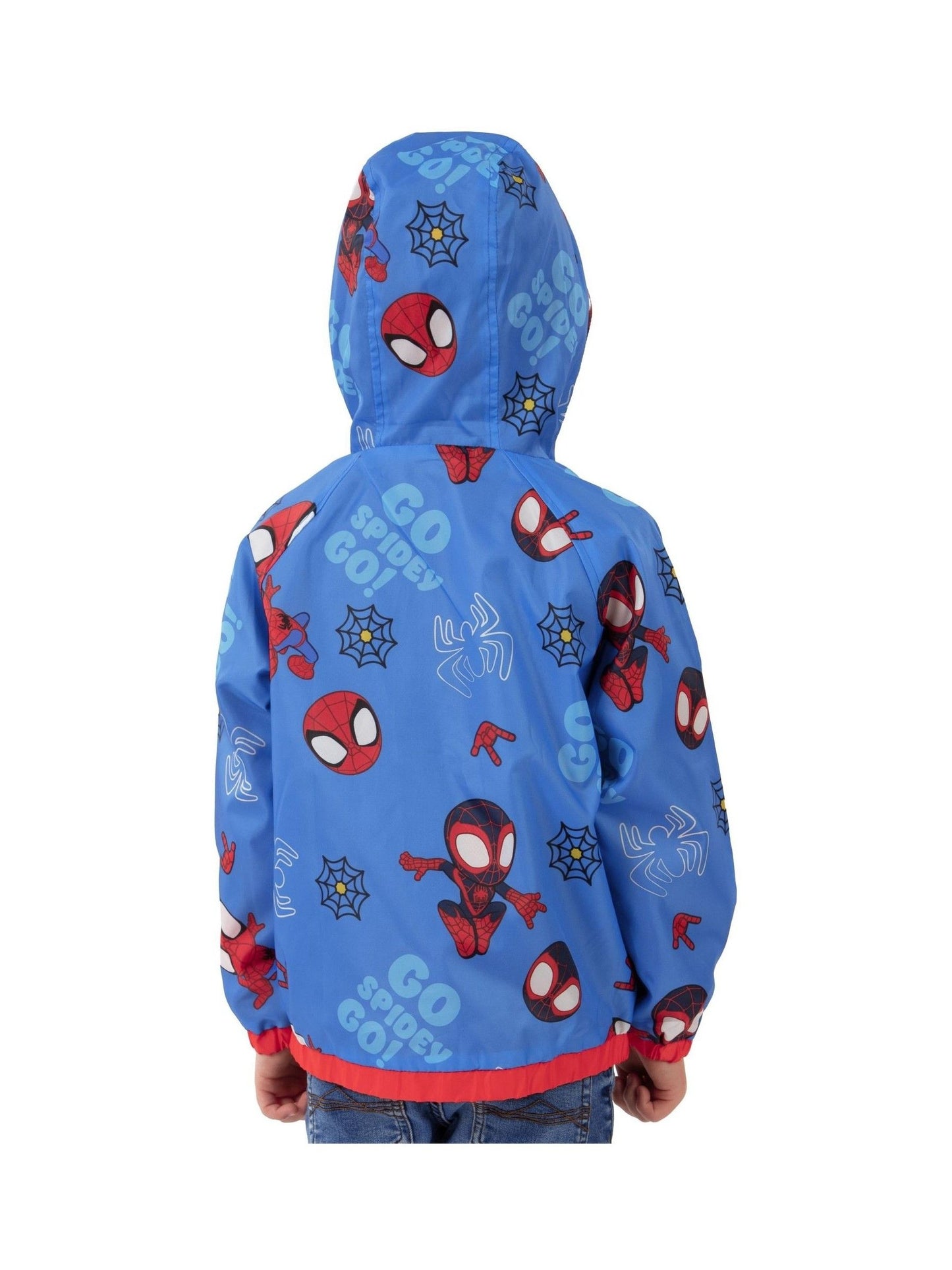 Dsiney Kidz - Character Blue Marvel Spidey And His Amazing Friends Raincoat Spiderman And Miles image 7