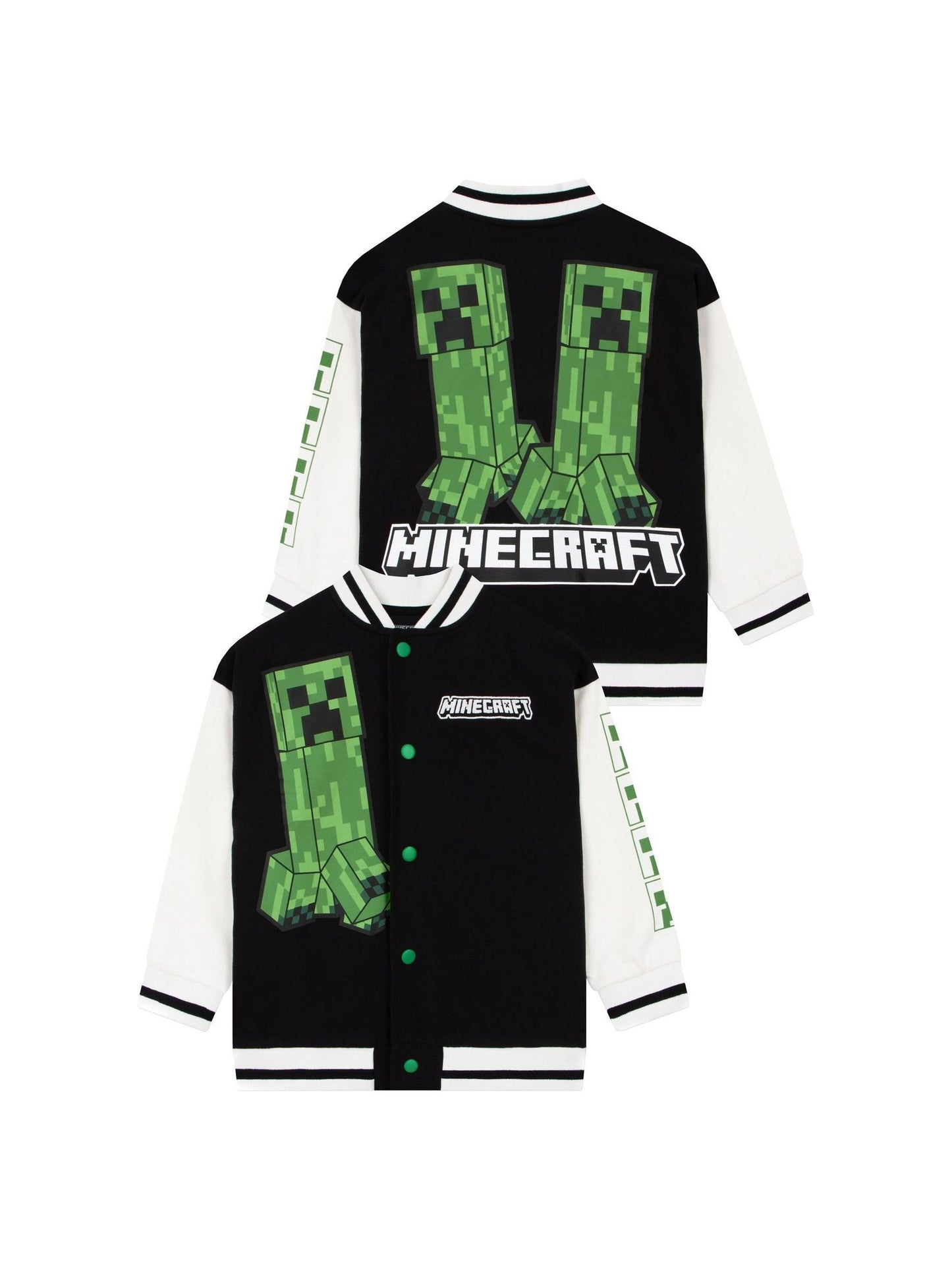 Dsiney Kidz - Character Black Minecraft Bomber Jacket image 1