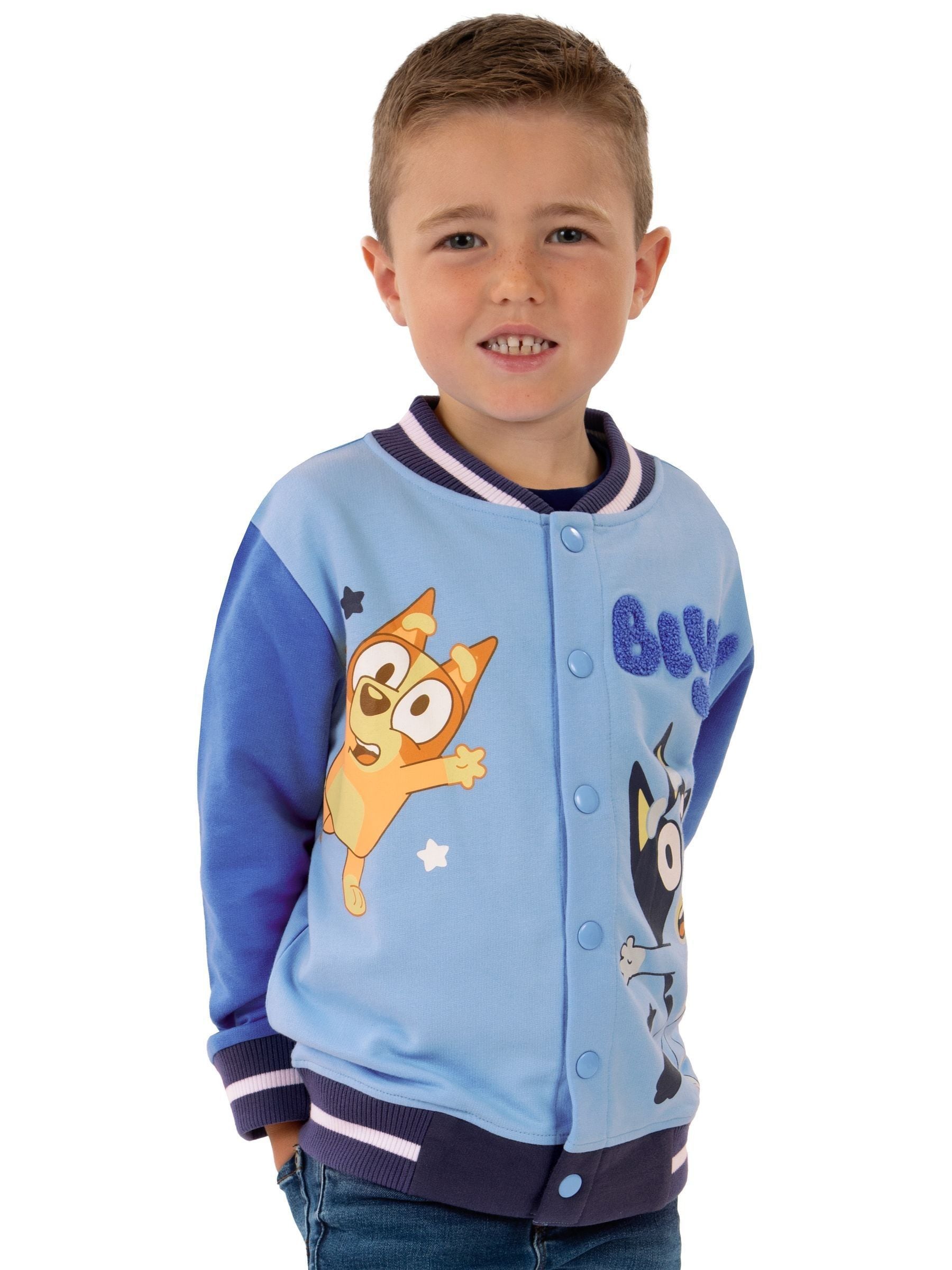 Dsiney Kidz - Character Blue Bluey And Bingo Boys Bomber Jacket image 8