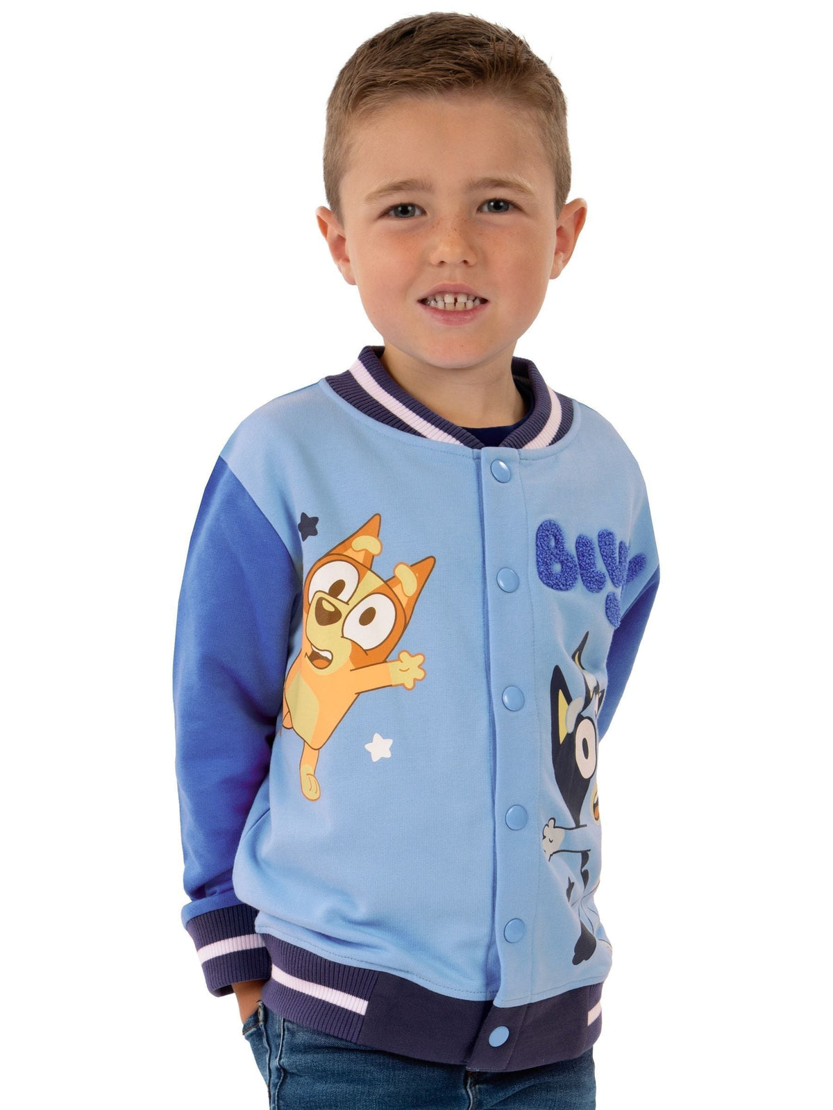 Dsiney Kidz - Character Blue Bluey And Bingo Boys Bomber Jacket image 8