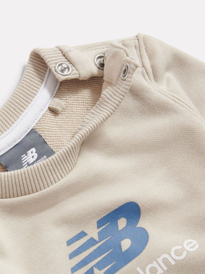 New Balance Brown FT Crew & Joggers Set image 4