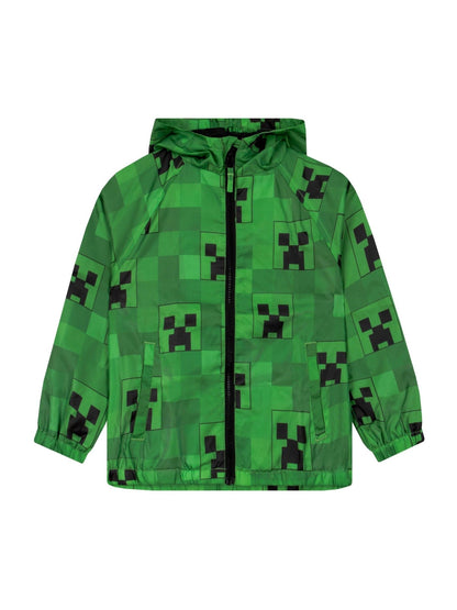 Dsiney Kidz - Character Green Minecraft Creeper Raincoat image 8