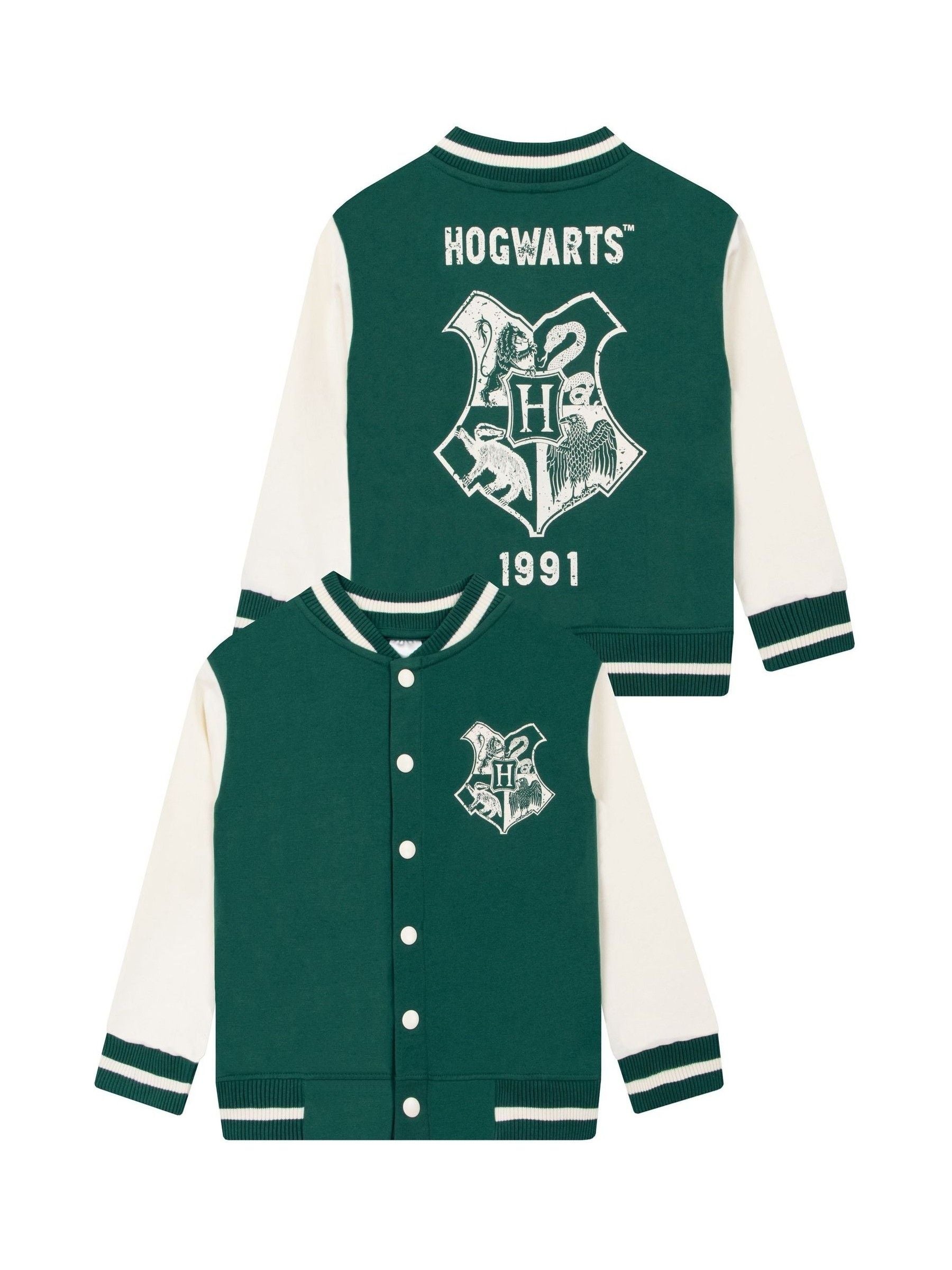 Dsiney Kidz - Character Green Harry Potter Hogwarts Bomber Jacket image 1