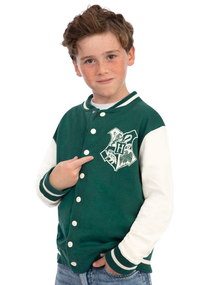 Dsiney Kidz - Character Green Harry Potter Hogwarts Bomber Jacket image 3