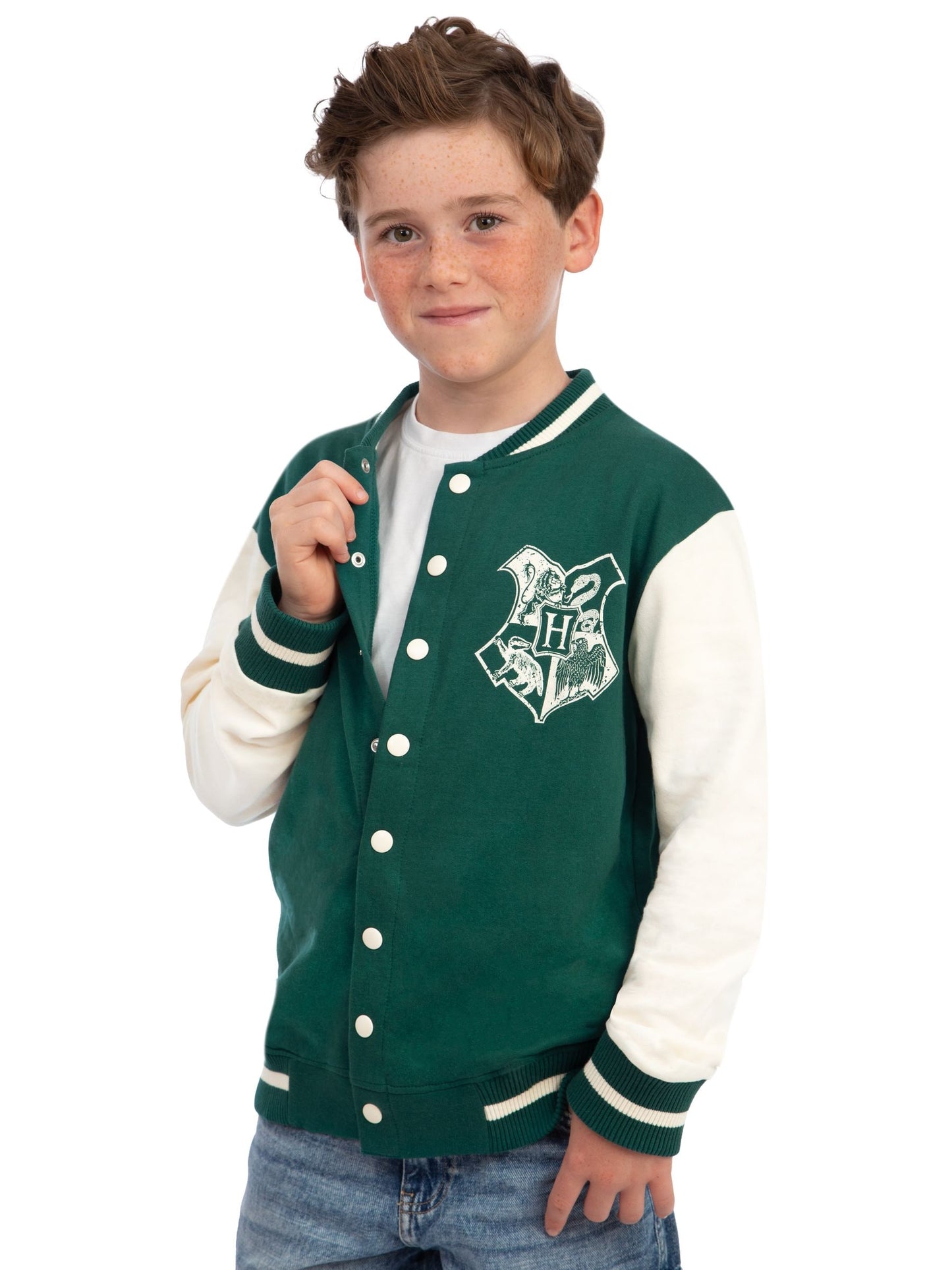 Dsiney Kidz - Character Green Harry Potter Hogwarts Bomber Jacket image 6