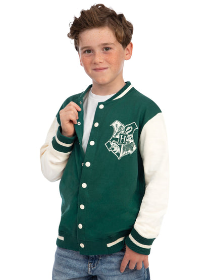 Dsiney Kidz - Character Green Harry Potter Hogwarts Bomber Jacket image 6