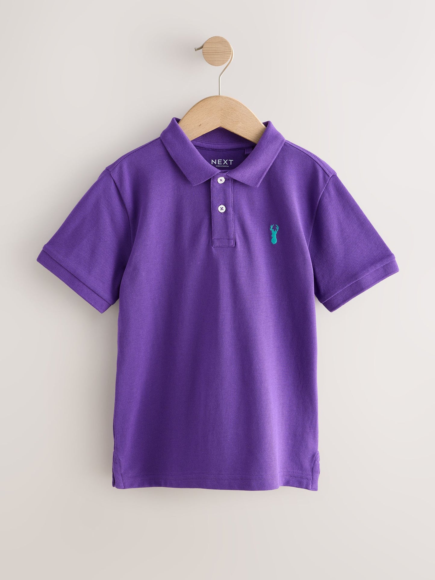 Dsiney Kidz - Stag Purple Short Sleeve Polo Shirt (3-16yrs) image 5