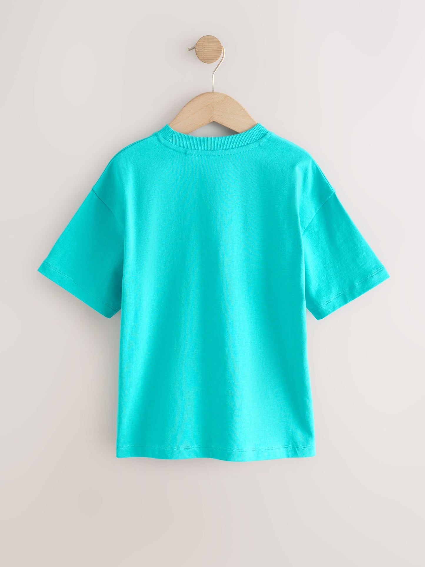Dsiney Kidz - Aqua Blue Skull Short Sleeve Graphic T-Shirt (3-16yrs) image 5