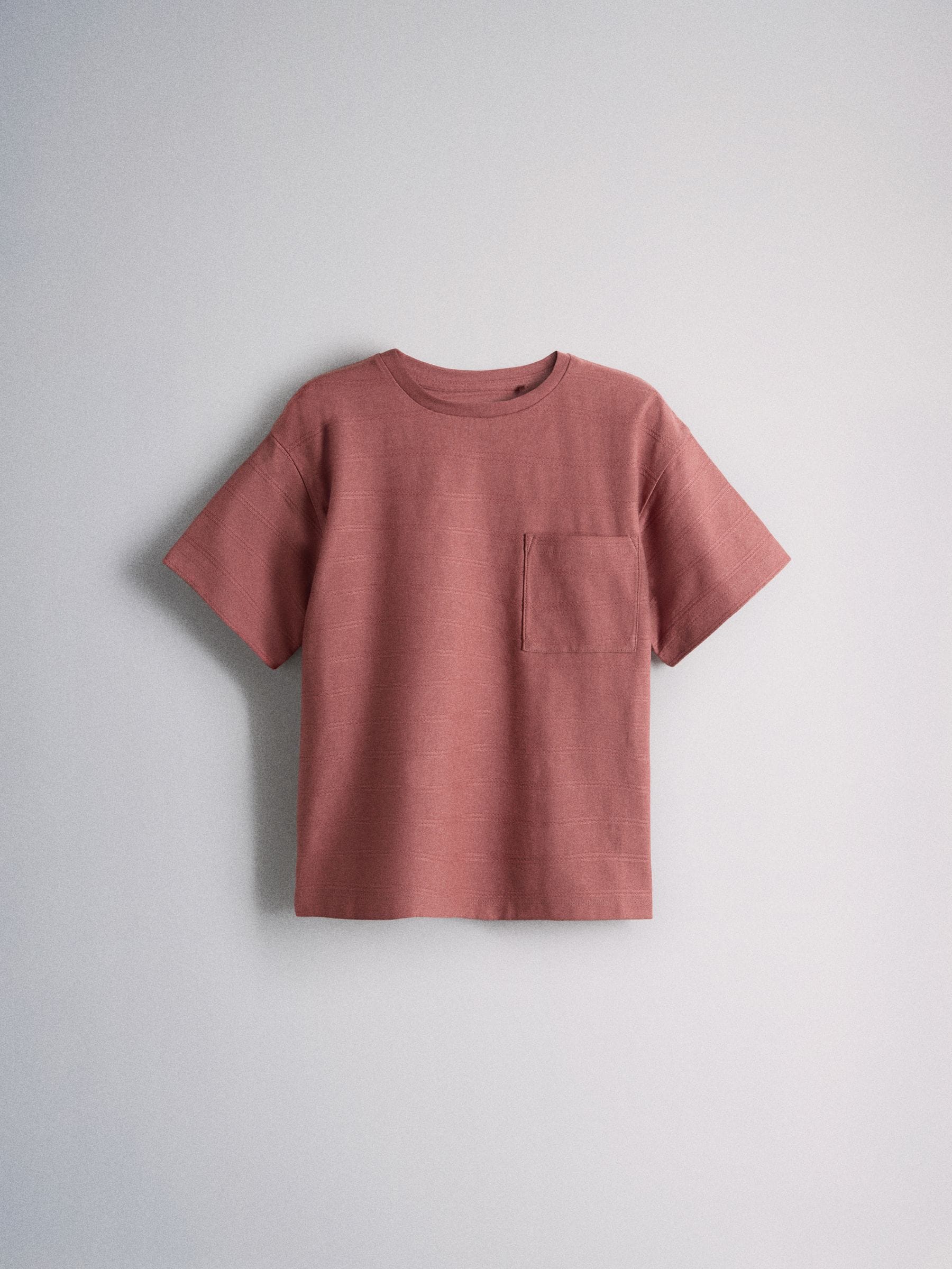 Dsiney Kidz - The Set 3 Pack Textured Jersey Oversized Short Sleeve T-Shirts Brown/Cream/Rust image 5