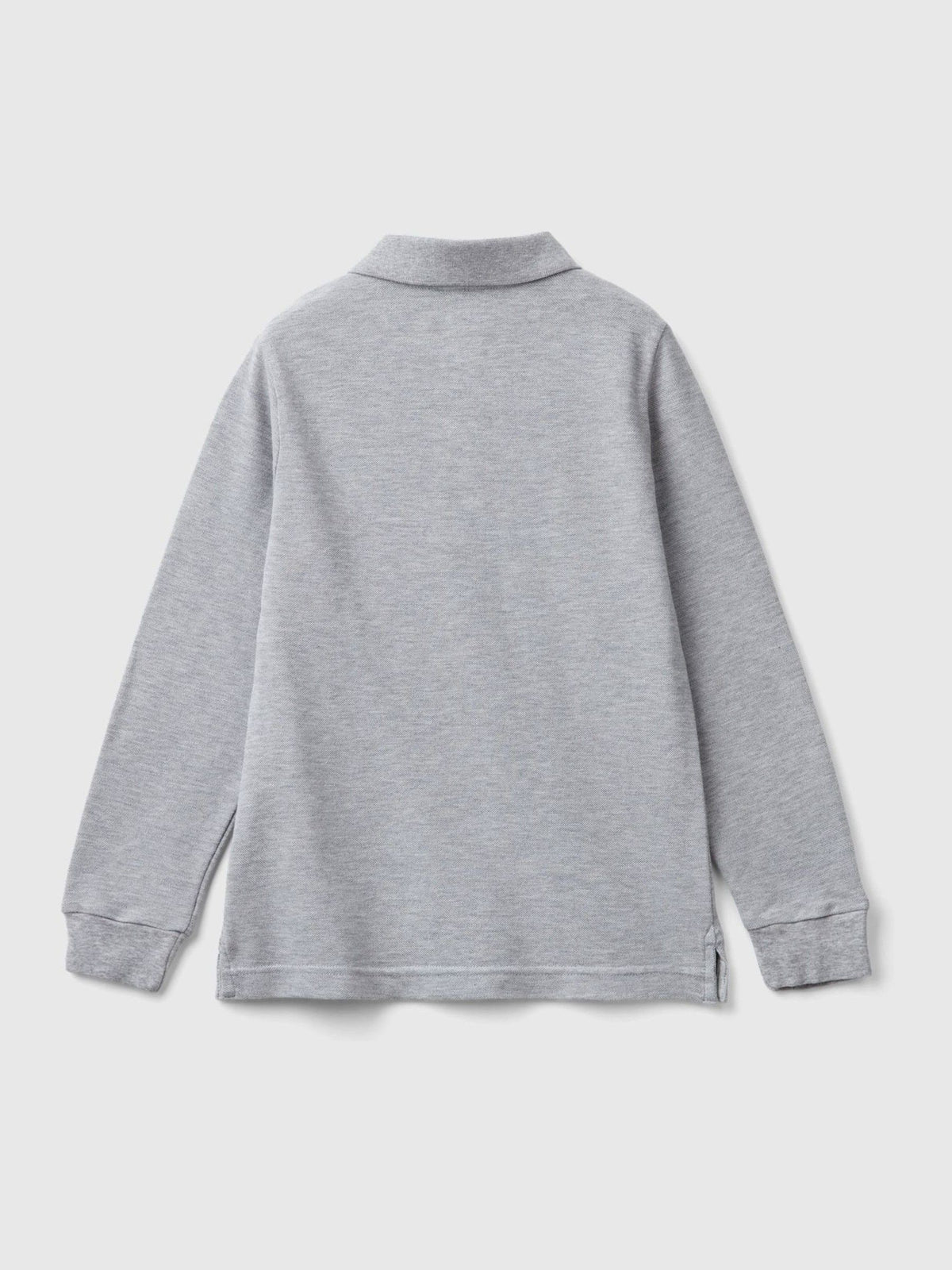 Dsiney Kidz - Benetton Grey Longsleeve Polo Shirt image 2