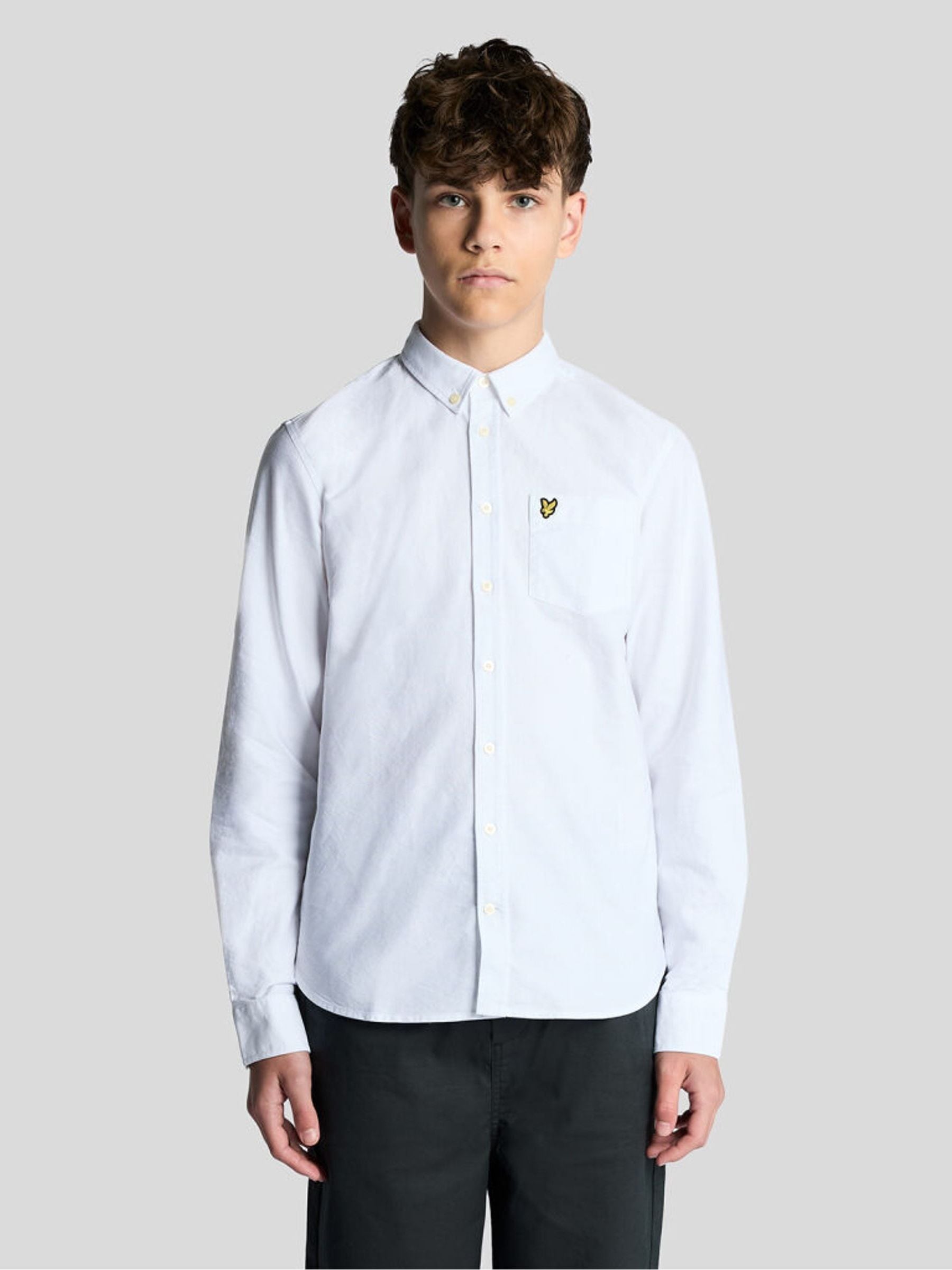 Dsiney Kidz - Lyle & Scott White Oxford Shirt image 1