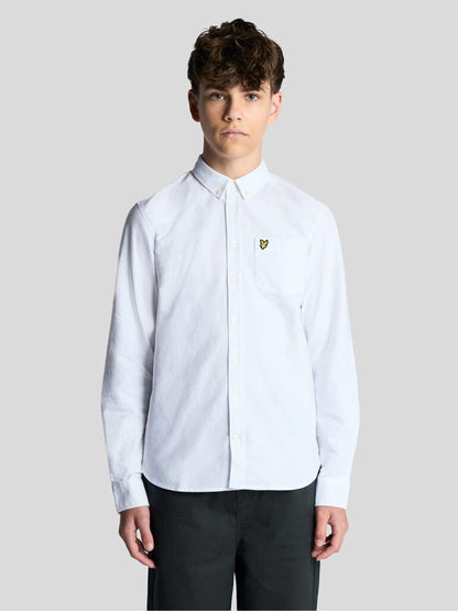 Dsiney Kidz - Lyle & Scott White Oxford Shirt image 1
