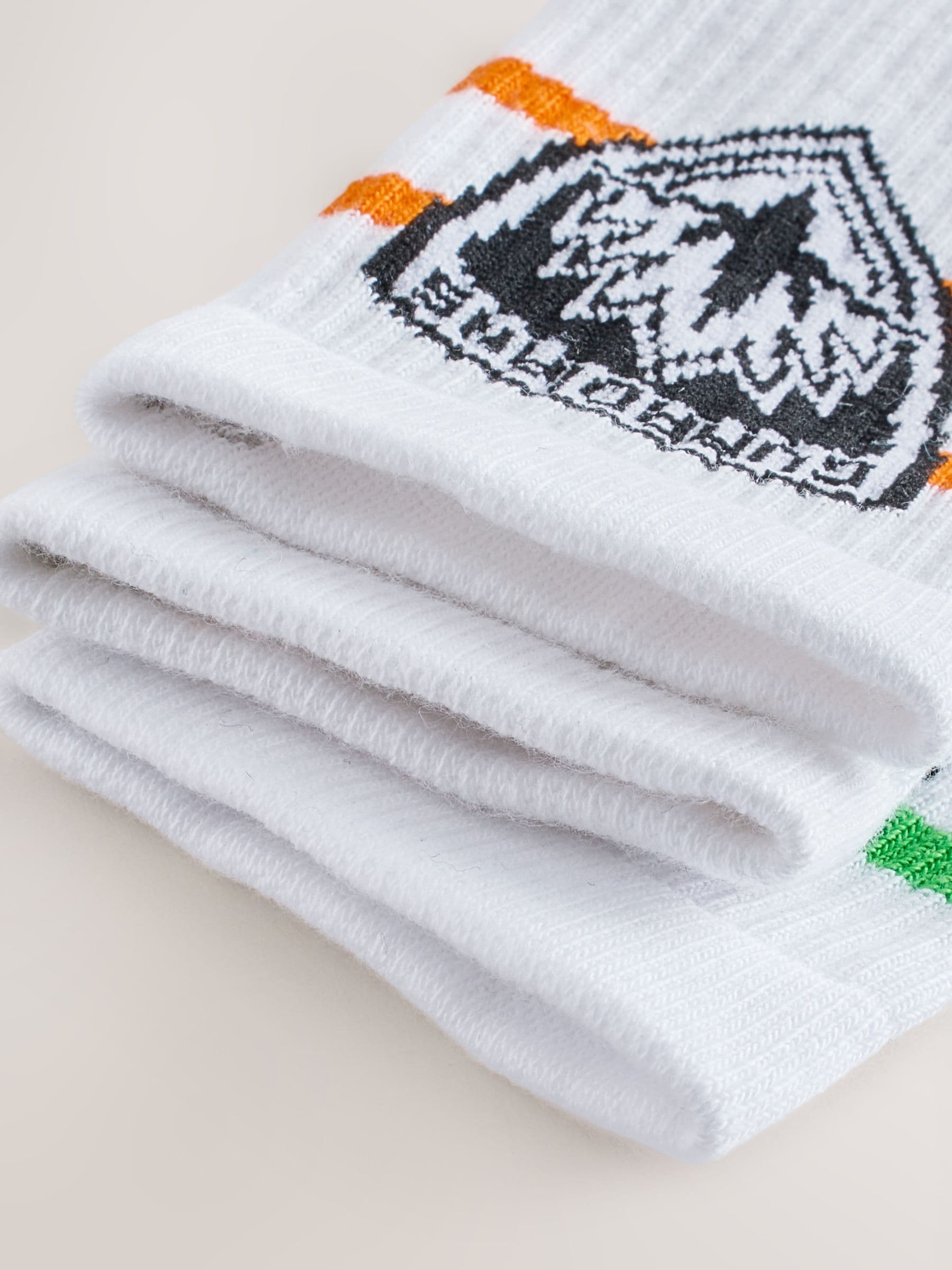 Dsiney Kidz - Marvel Groot License Cotton Rich Ribbed Sports Socks 3 Pack image 3