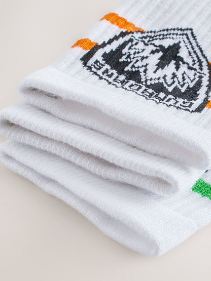 Dsiney Kidz - Marvel Groot License Cotton Rich Ribbed Sports Socks 3 Pack image 3
