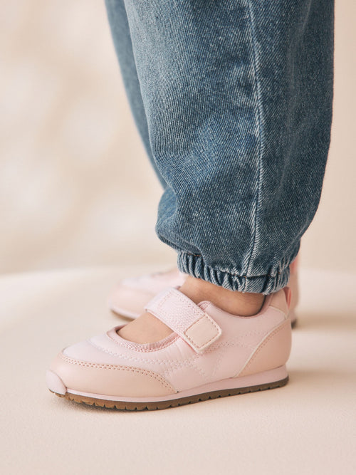 Pink Touch Fastening Mary Jane Shoes image 1