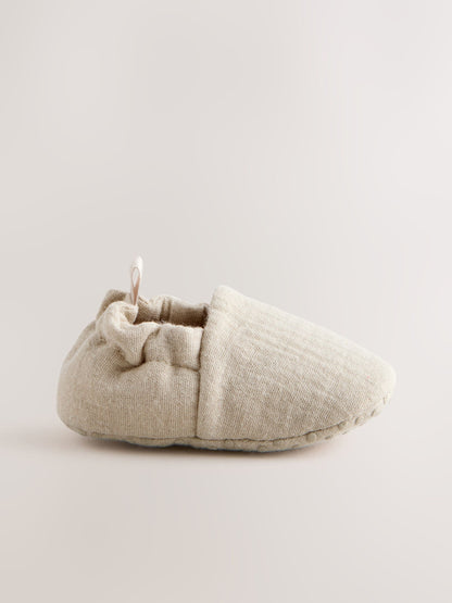 Neutral Slip-On Baby Shoes (0-18mths) image 2