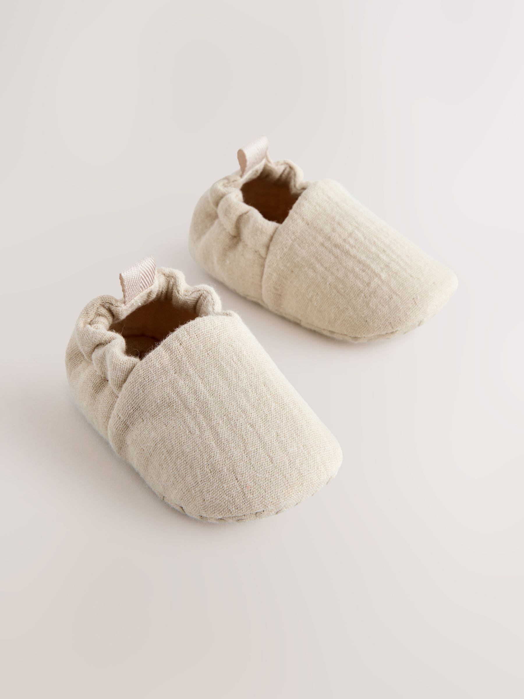 Neutral Slip-On Baby Shoes (0-18mths) image 2